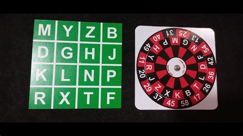  alphabet roulette